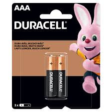 PILHA AAA ALCALINA DURACELL C/